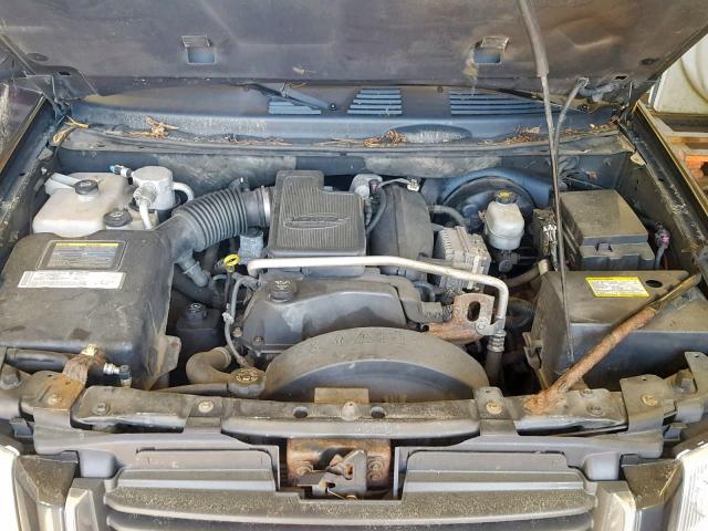 1GKDT13S252299552 - 2005 GMC ENVOY GRAY photo 7