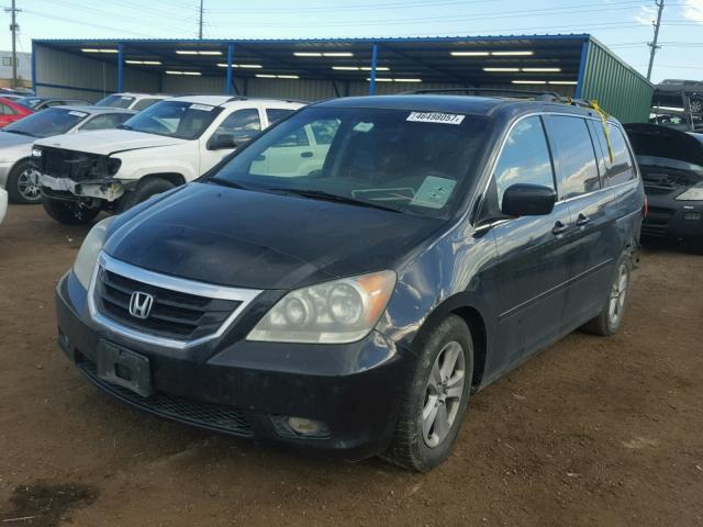 5FNRL38999B020099 - 2009 HONDA ODYSSEY TO BLUE photo 2