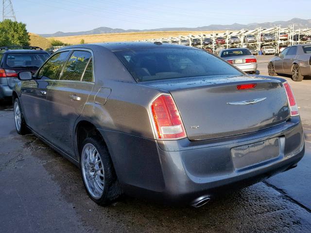 2C3CCAGG0CH264028 - 2012 CHRYSLER 300 S GRAY photo 3