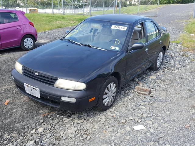 1N4BU31D1VC244591 - 1997 NISSAN ALTIMA XE BLACK photo 2