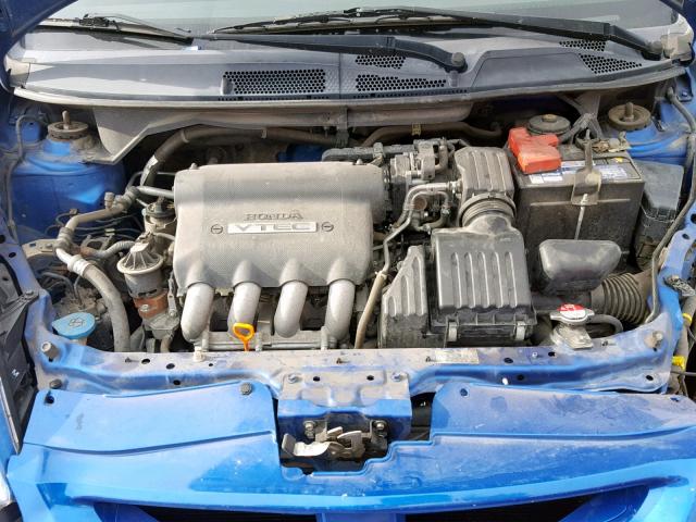 JHMGD38657S025079 - 2007 HONDA FIT S 蓝色 照片 7