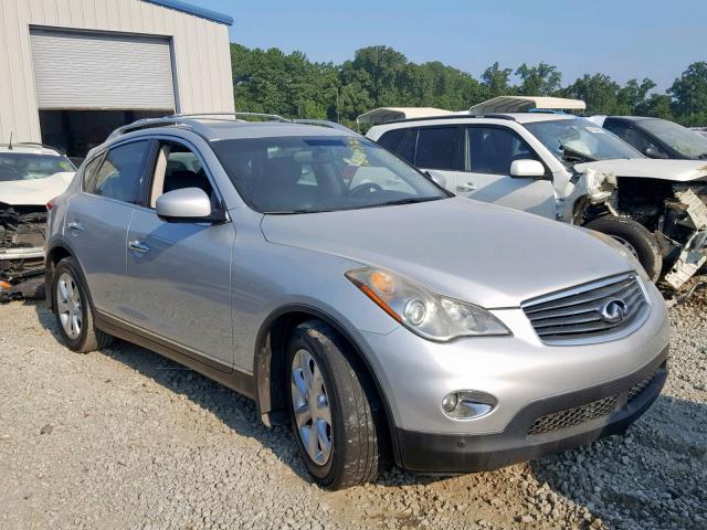 JNKAJ09E29M900791 - 2009 INFINITI EX35 BASE SILVER photo 1