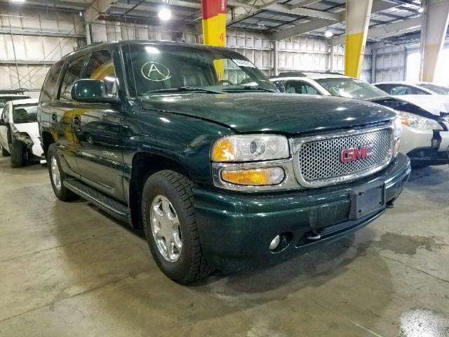 1GKEK63U41J234868 - 2001 GMC DENALI GREEN photo 1