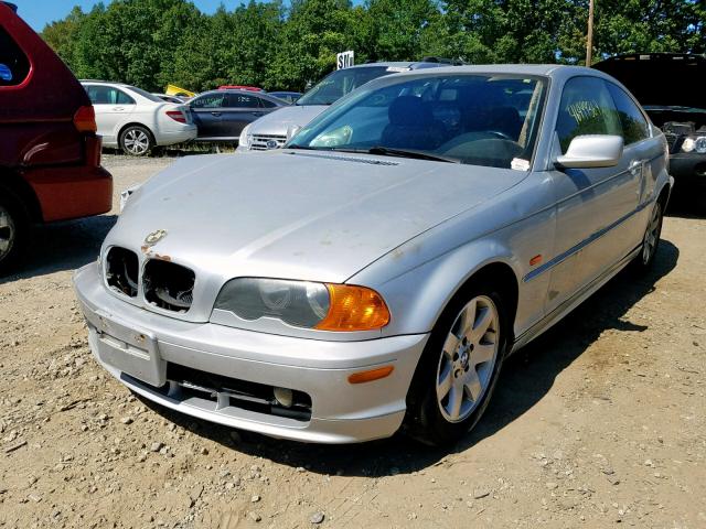 WBABM3348YJN87936 - 2000 BMW 323 CI SILVER photo 2