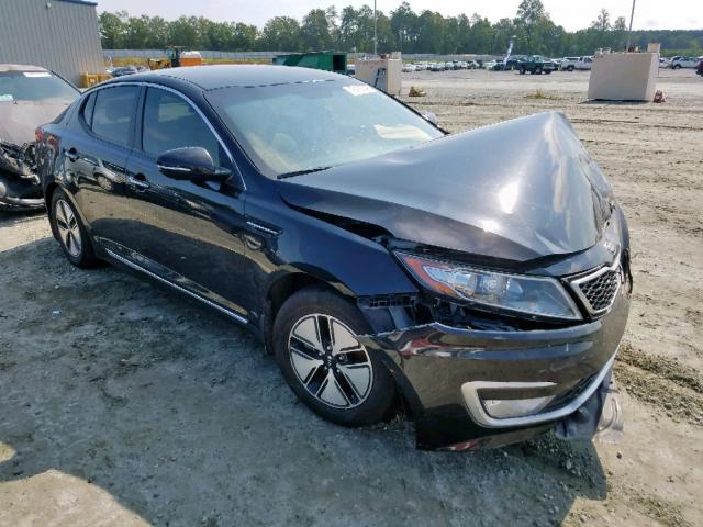 KNAGM4AD4C5027864 - 2012 KIA OPTIMA HYB BLACK photo 1