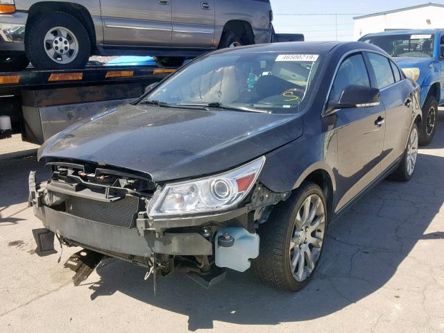 1G4GE5GV1AF311428 - 2010 BUICK LACROSSE C BLACK photo 2