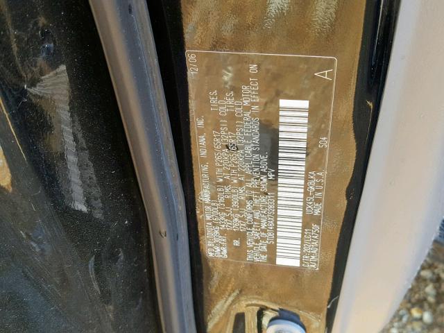 5TDBT48AX7S283311 - 2007 TOYOTA SEQUOIA LI BLACK photo 10