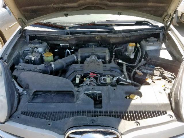 4S4WX85C364426737 - 2006 SUBARU B9 TRIBECA SILVER photo 7