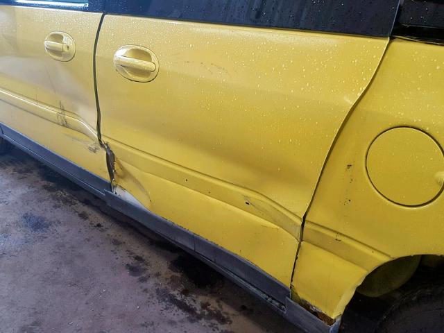 2FMZA57675BA45045 - 2005 FORD FREESTAR S YELLOW photo 9