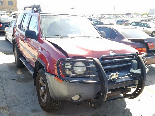 5N1ED28YX2C577664 - 2002 NISSAN XTERRA XE RED photo 1