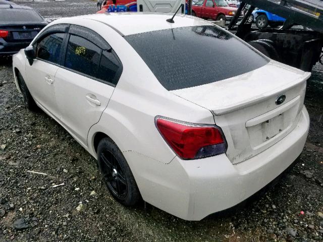 JF1GJAA68GG020332 - 2016 SUBARU IMPREZA WHITE photo 3