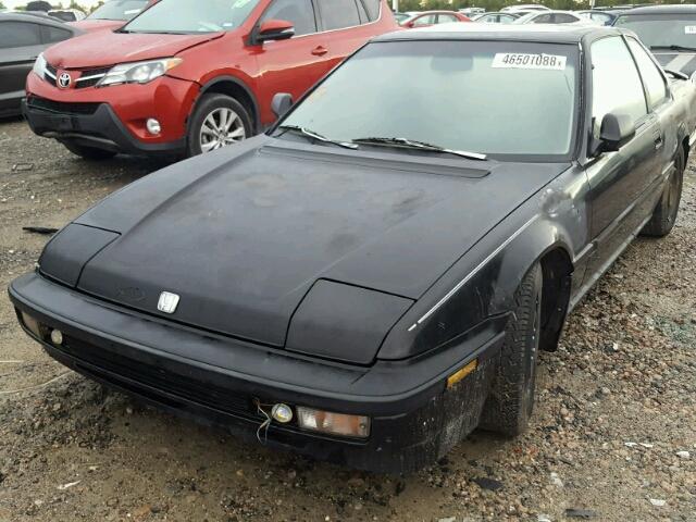 JHMBA4158LC009618 - 1990 HONDA PRELUDE SI BLACK photo 2