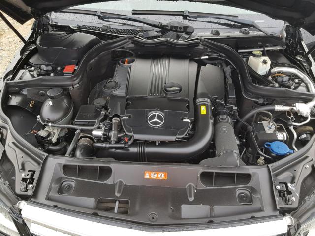 WDDGF4HB5CR194993 - 2012 MERCEDES-BENZ C 250 BLACK photo 7