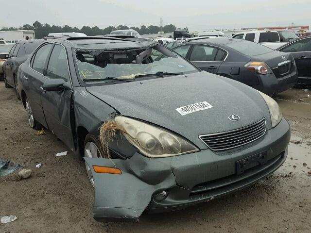 JTHBA30G655131138 - 2005 LEXUS ES330 GREEN photo 1