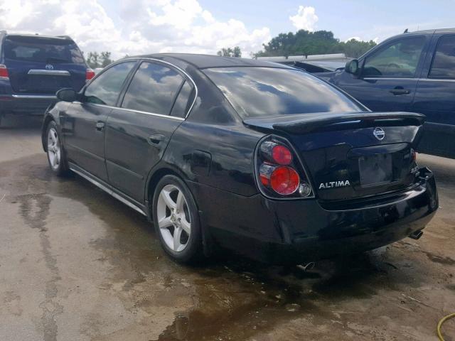 1N4BL11D25C368442 - 2005 NISSAN ALTIMA SE BLACK photo 3