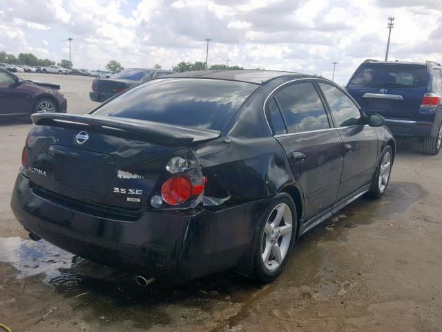 1N4BL11D25C368442 - 2005 NISSAN ALTIMA SE BLACK photo 4