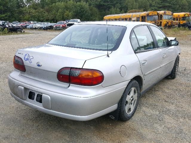 1G1ND52F25M132758 - 2005 CHEVROLET CLASSIC SILVER photo 4