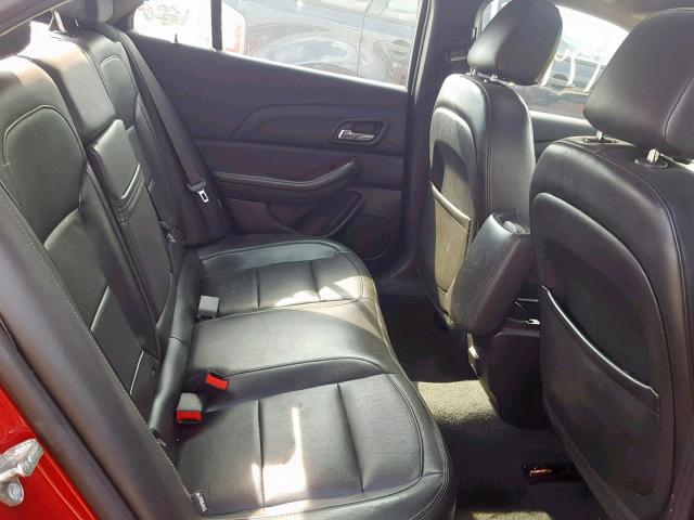1G11H5SA9DF243592 - 2013 CHEVROLET MALIBU LTZ წითელი ფოტო 6