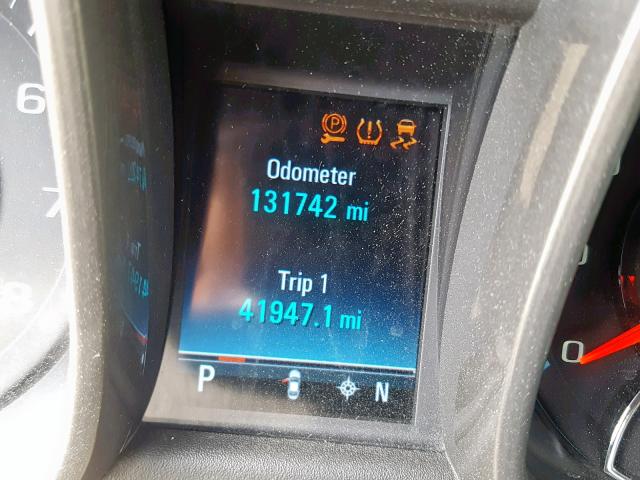 1G11H5SA9DF243592 - 2013 CHEVROLET MALIBU LTZ წითელი ფოტო 8