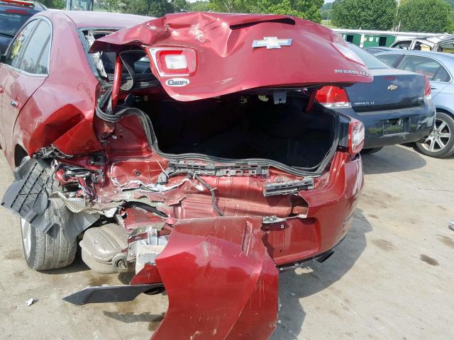 1G11H5SA9DF243592 - 2013 CHEVROLET MALIBU LTZ წითელი ფოტო 9