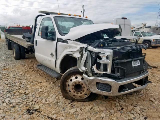 1FDUF5GT1FEA42603 - 2015 FORD F550 SUPER WHITE photo 1