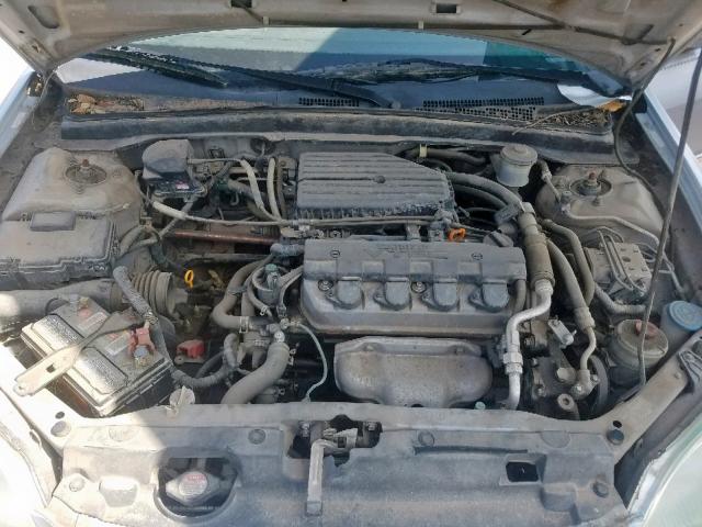 2HGES26813H599744 - 2003 HONDA CIVIC EX SILVER photo 7