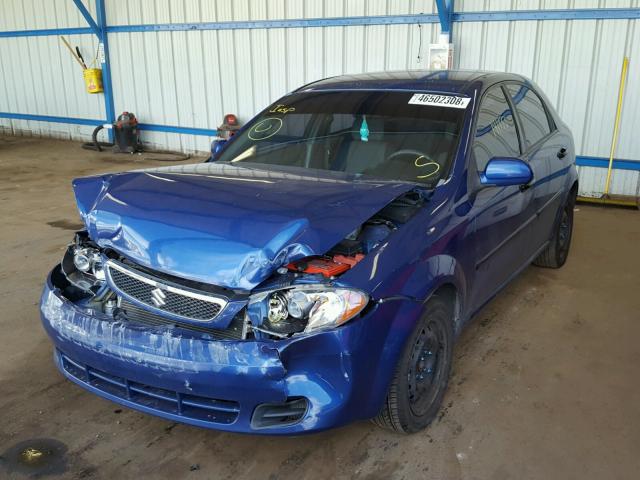 KL5JD66Z56K318247 - 2006 SUZUKI RENO BLUE photo 2