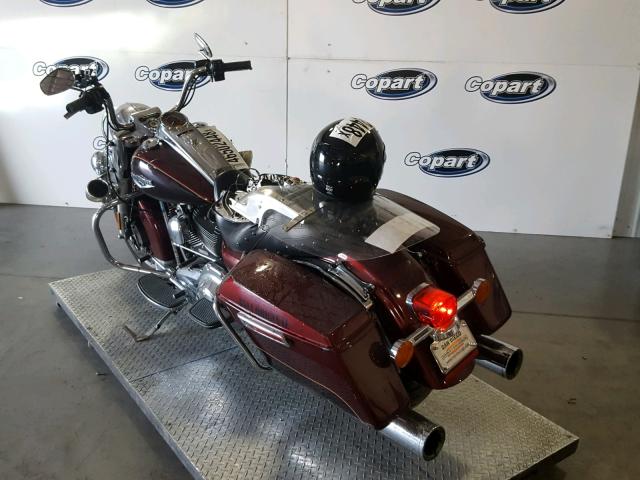 1HD1FBM3XFB654986 - 2015 HARLEY-DAVIDSON FLHR ROAD MAROON photo 3