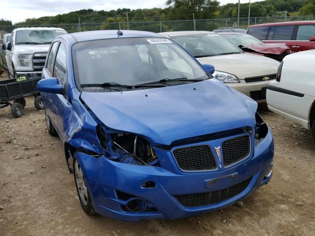 KL2TD66E69B662273 - 2009 PONTIAC G3 BLUE photo 1