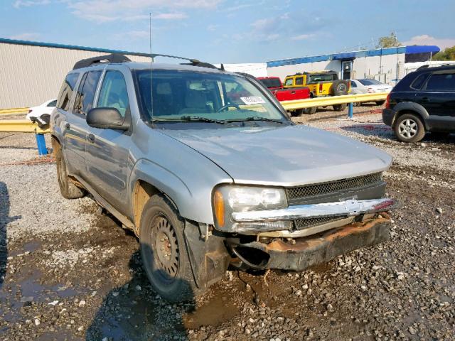 1GNES16S966130127 - 2006 CHEVROLET TRAILBLAZE SILVER photo 1