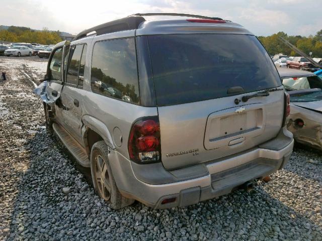 1GNES16S966130127 - 2006 CHEVROLET TRAILBLAZE SILVER photo 3