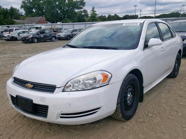 2G1WD5EM1B1236230 - 2011 CHEVROLET IMPALA POL WHITE photo 1