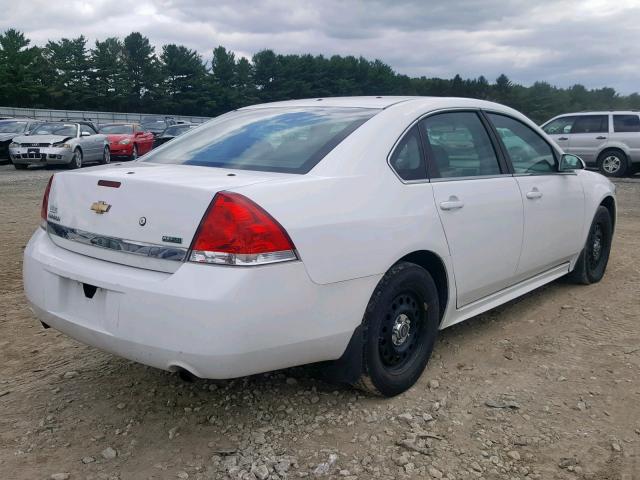 2G1WD5EM1B1236230 - 2011 CHEVROLET IMPALA POL WHITE photo 4