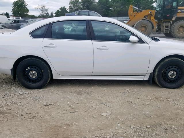 2G1WD5EM1B1236230 - 2011 CHEVROLET IMPALA POL WHITE photo 9