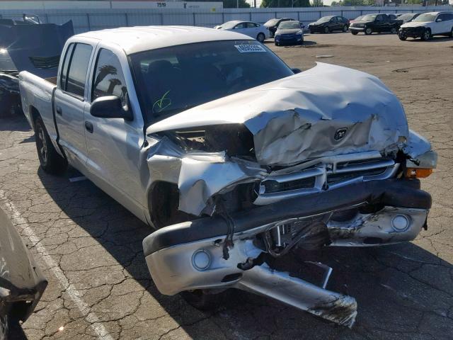 1B7HL2AX41S284174 - 2001 DODGE DAKOTA QUA SILVER photo 1