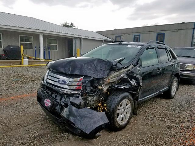 2FMDK36CX7BB25865 - 2007 FORD EDGE SE BLACK photo 2