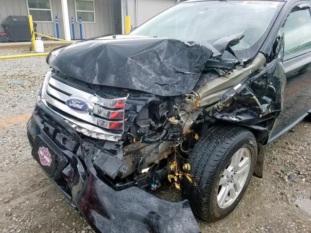 2FMDK36CX7BB25865 - 2007 FORD EDGE SE BLACK photo 9