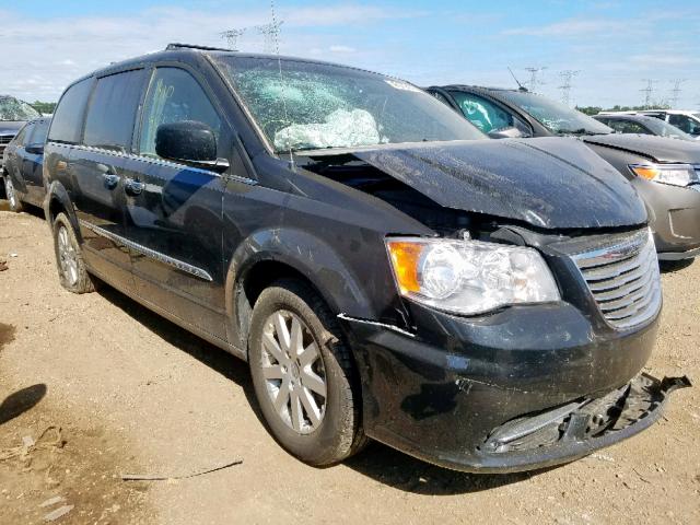 2C4RC1BG7GR174372 - 2016 CHRYSLER TOWN & COU BLACK photo 1