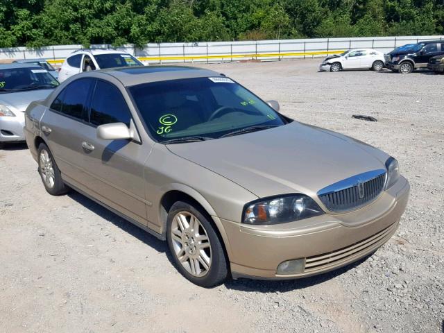 1LNHM87A95Y644931 - 2005 LINCOLN LS GOLD photo 1