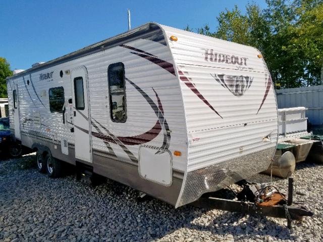 4YDT28B2XD7201628 - 2013 KEYSTONE HIDEOUT BEIGE photo 1