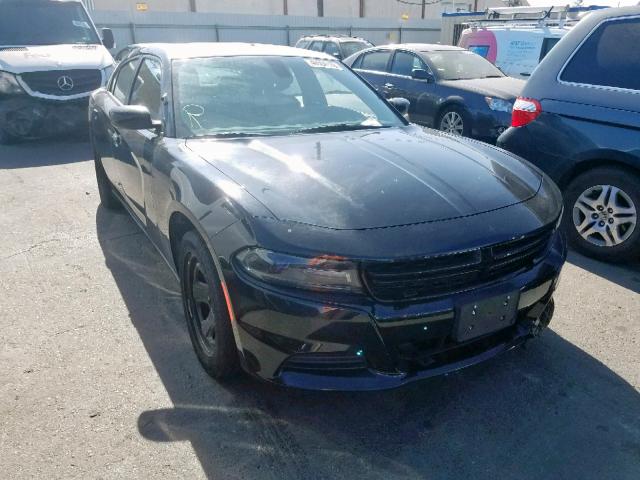 2C3CDXAG6HH652624 - 2017 DODGE CHARGER PO BLACK photo 1