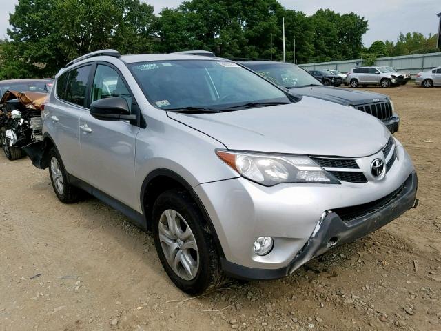 2T3BFREV2FW245757 - 2015 TOYOTA RAV4 LE SILVER photo 1