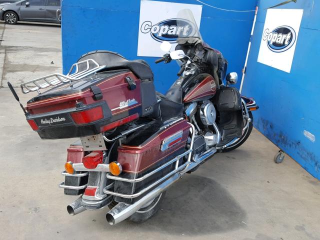 1HD1FCR19SY606447 - 1995 HARLEY-DAVIDSON FLHTCUI TWO TONE photo 4