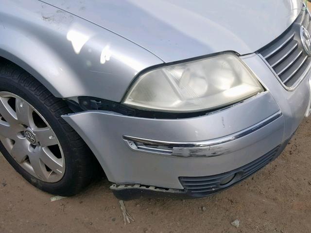 WVWRH63B93P451195 - 2003 VOLKSWAGEN PASSAT GLX 银色 照片 9