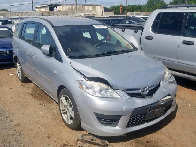 JM1CR29L390346665 - 2009 MAZDA 5 SILVER photo 1