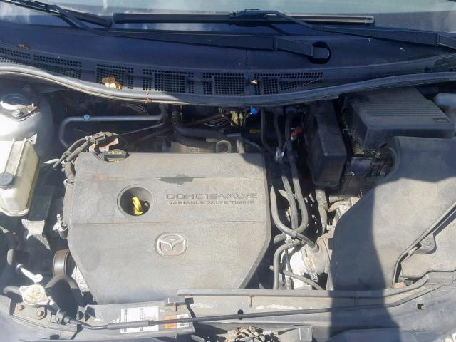 JM1CR29L390346665 - 2009 MAZDA 5 SILVER photo 7