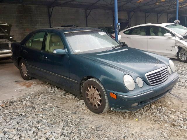 WDBJF65J1YB102655 - 2000 MERCEDES-BENZ E 320 GREEN photo 1