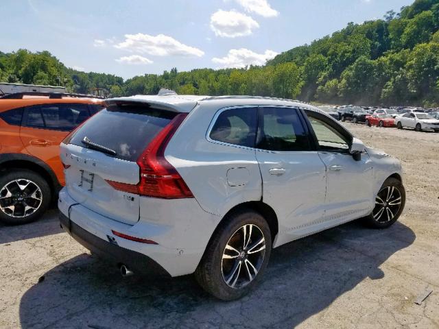 LYV102RK9KB232980 - 2019 VOLVO XC60 T5 WHITE photo 4