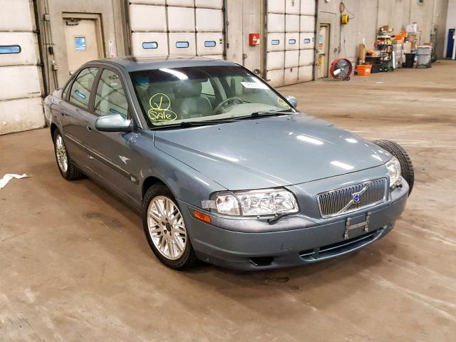 YV1TS94D311207240 - 2001 VOLVO S80 BLUE photo 1