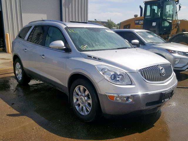 5GAKVCED9CJ388871 - 2012 BUICK ENCLAVE SILVER photo 1